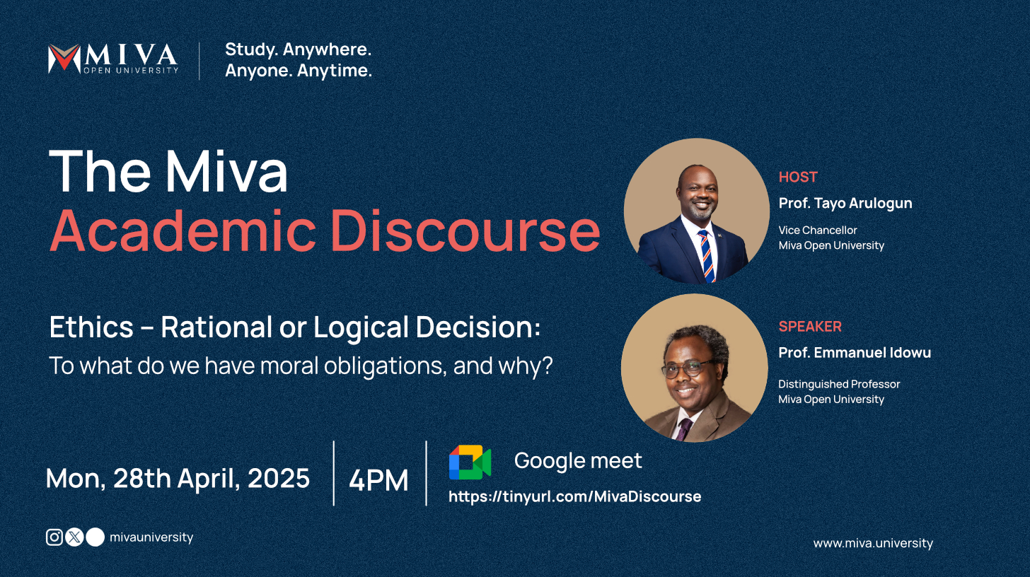 Academic discourse - April 2025